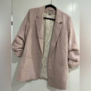 H&M Pink Blazer (lined)